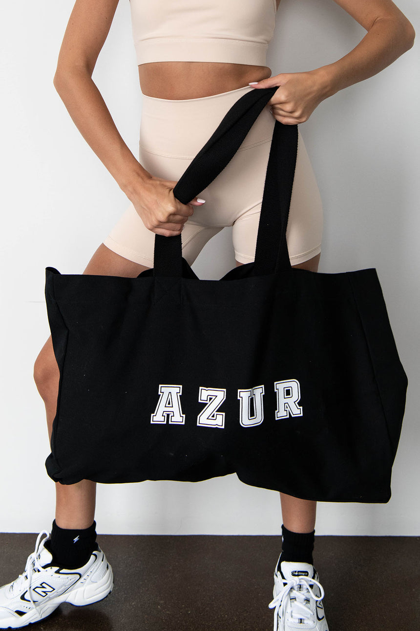 OVERSIZED TOTE - BLACK